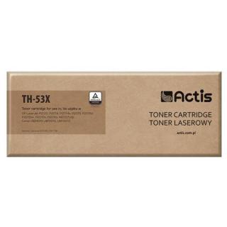 Toner ACTIS TH-53X (zamiennik HP 53X Q7553X, Canon CRG-715H; Standard; 7000 stron; czarny)