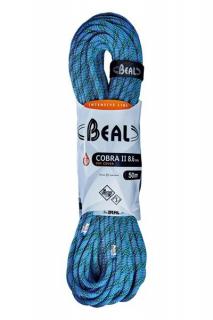 Lina dynamiczna Beal COBRA Unicore 8,6 mm x 50 m Dry Cover Blue