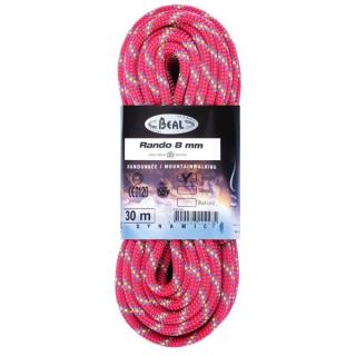 Lina turystyczna Rando 8 mm x 30 m Golden Dry Pink