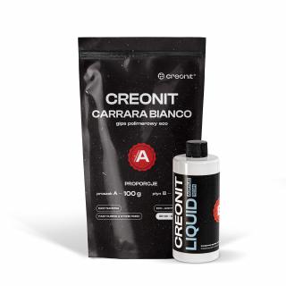 Creonit Gips Polimerowy Carrara Bianco zestaw