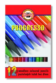 KOH-I-NOOR Kredki ołówkowe Progresso 12 kolorów