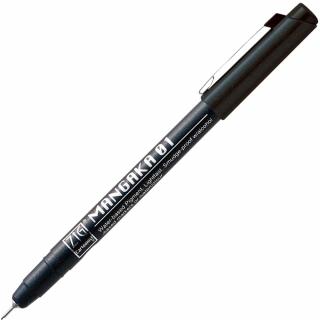 Kuretake Mangaka 01 mm Black