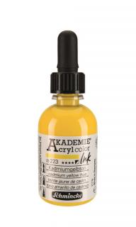 Schmincke Akademie Acryl Ink 50 ml - 223 Cadmium  Yellow Hue