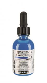 Schmincke Akademie Acryl Ink 50 ml - 449 Cerulean Blue