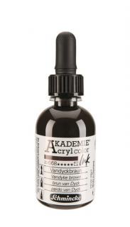 Schmincke Akademie Acryl Ink 50 ml - 668 Vandyke Brown