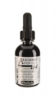 Schmincke Akademie Acryl Ink 50 ml - 771 Lamp Black