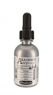 Schmincke Akademie Acryl Ink 50 ml - 800 Silver