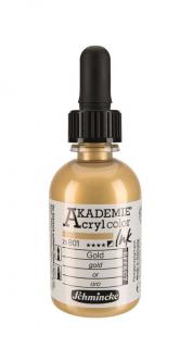 Schmincke Akademie Acryl Ink 50 ml - 801 Gold