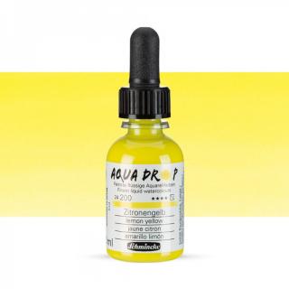 Schmincke - Aqua Drop 30 ml - 200 Lemon Yellow