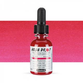 Schmincke - Aqua Drop 30 ml -360 Ruby Red