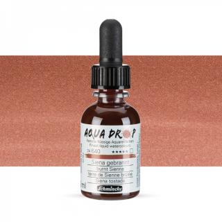 Schmincke - Aqua Drop 30 ml -640 Burnt Sienna