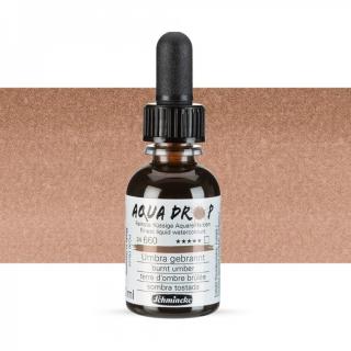 Schmincke - Aqua Drop 30 ml -660 Burnt Umber
