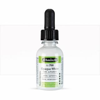 Schmincke - Aqua Drop 30 ml - 750 Opaque White