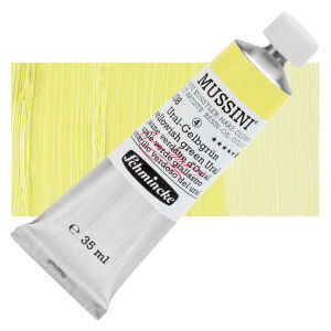 Schmincke Mussini Oil- 208 Yellowish Green Ural