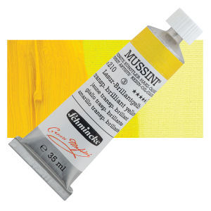 Schmincke Mussini Oil 210 Transparent Brilliant Yellow