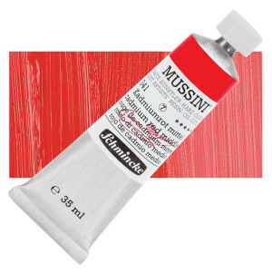 Schmincke Mussini Oil- 341 Cadmium Red Medium