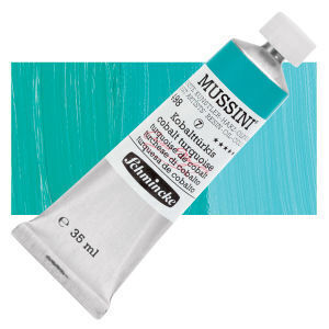 Schmincke Mussini Oil- 498 Cobalt Turquoise