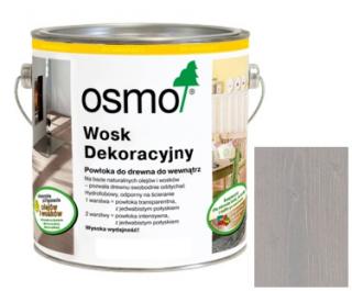 Osmo 3119 0,75L Wosk Dekoracyjny Jedwabisty Szary