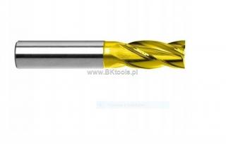 Frez trzpieniowy 4-ostrzowy 14 mm DIN 844-A K-N GOLDEN Fenes