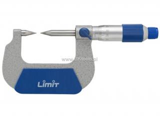 Mikrometr ze stożkowymi końcówkami pomiarowymi 0-25 mm LIMIT