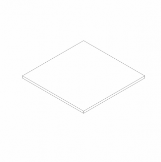 Formatka oklinowana cena za 0,1 m2 gr. 1,6 cm OS