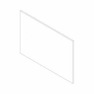 PANEL PRZYŚCIENNY WYS. 75 cm OLIVIA SOFT CENA ZA 10cm