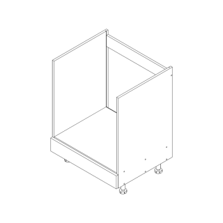 Szafka do zabudowy piekarnika 45 cm KAMMONO F