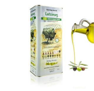 Bio oliwa z oliwek extra virgine LATZIMAS 5L