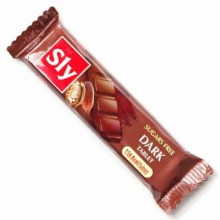 Baton deserowa czekolada, bez dodatku cukru Sly Nutritia 25g. Sly Nutritia