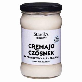 Cremajo Czosnkowy - Jak prawdziwy majonez - ale bez jajek Starck's, 270g. Cremajo