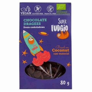 Draże czekoladowe bezglutenowe Super Fudgio BIO 80g. Super Fudgio