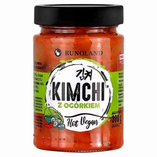 Kimchi Hot Vegan - z ogórkiem Runoland, 300g. Runoland
