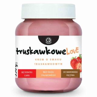 Krem o smaku truskawkowym - TRUSKAWKOWELOVE CD, 350g. CD