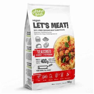 Let's Meat! Roślinny zamiennik mięsa - z przyprawami Cultured Foods 150g. Cultured Foods