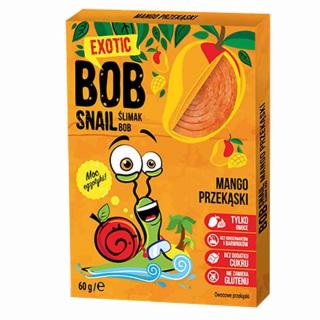 Przekąska mango bez dodatku cukru Bob Snail 60g. Bob Snail