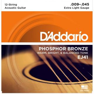 D'Addario (09-45/09-26) Phosphor Bronze