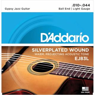 D'Addario (10-44) Gypsy Jazz Ball End