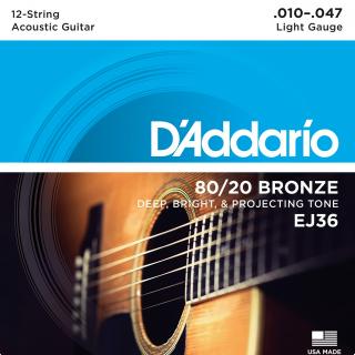 D'Addario (10-47/10-27) 80/20 Bronze