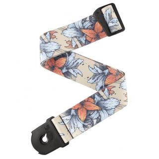 D'Addario Alchemy Planet Lock Guitar Strap Death in Bloom