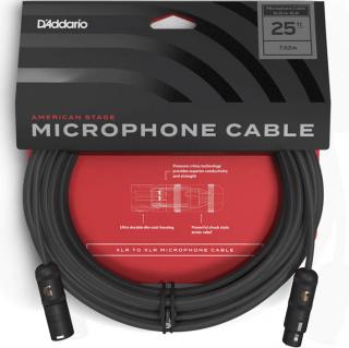 D'Addario American Stage Microphone Cable 7.62 m
