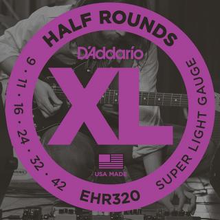 D'Addario EHR (09-42) Half Rounds