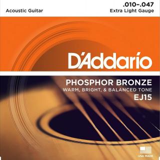 D'Addario EJ (10-47) Phosphor Bronze