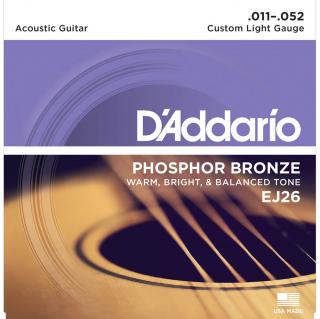 D'Addario EJ (11-52) Phosphor Bronze