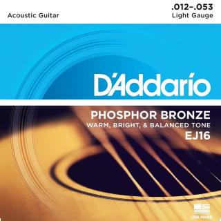 D'Addario EJ (12-53) Phosphor Bronze