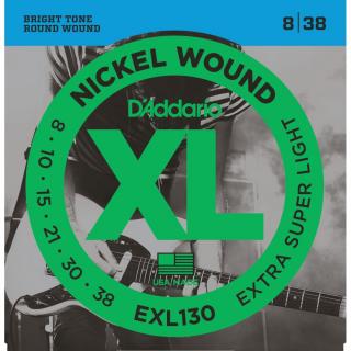 D'Addario EXL (08-38) Nickel Wound