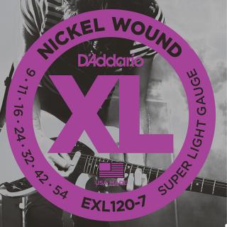 D'Addario EXL (09-54) Nickel Wound