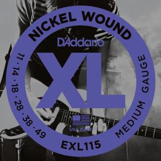 D'Addario EXL (11-49) Nickel Wound