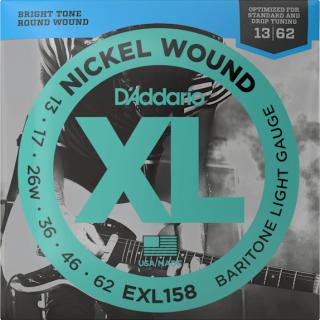 D'Addario EXL (13-62) Nickel Wound