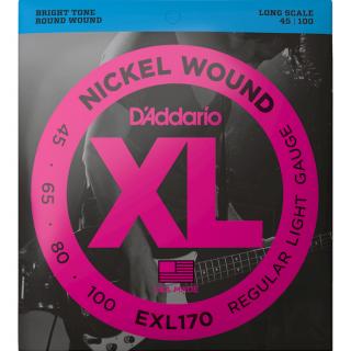 D'Addario EXL (45-100) Nickel Wound