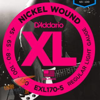 D'Addario EXL (45-130) Nickel Wound
